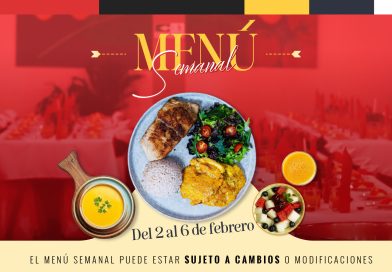 Menú semanal Menú semanal