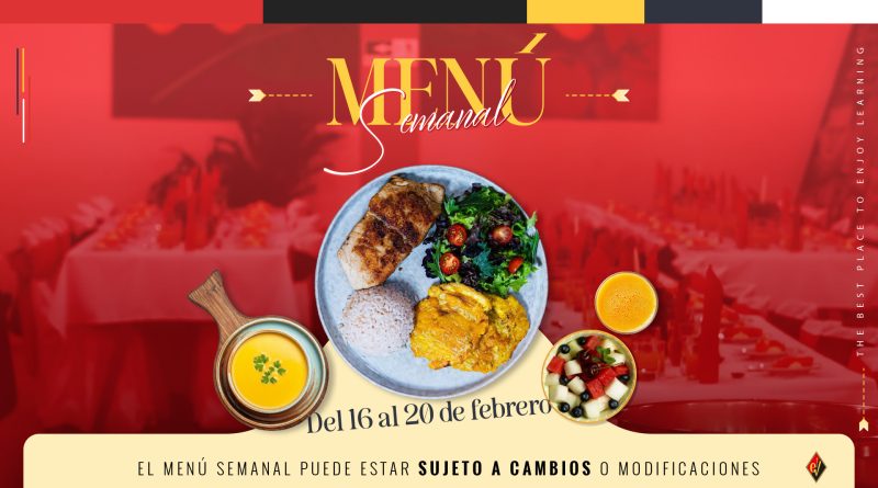 Menú semanal