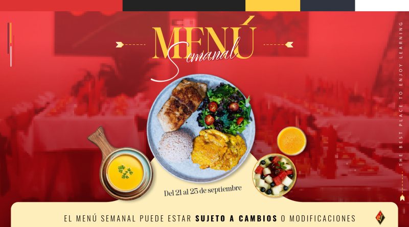 Menú semanal
