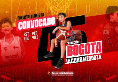 Orgullo Emilista: Jacobo Mendoza llegó a representar a Bogotá en el básquetbol.