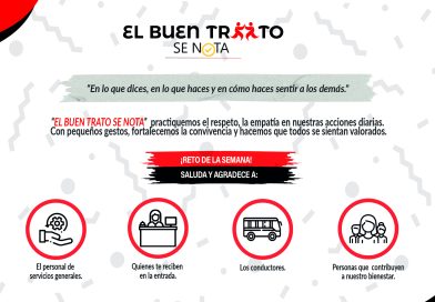 El buen trato se nota: pequeños gestos, grandes cambios El buen trato se nota: pequeños gestos, grandes cambios