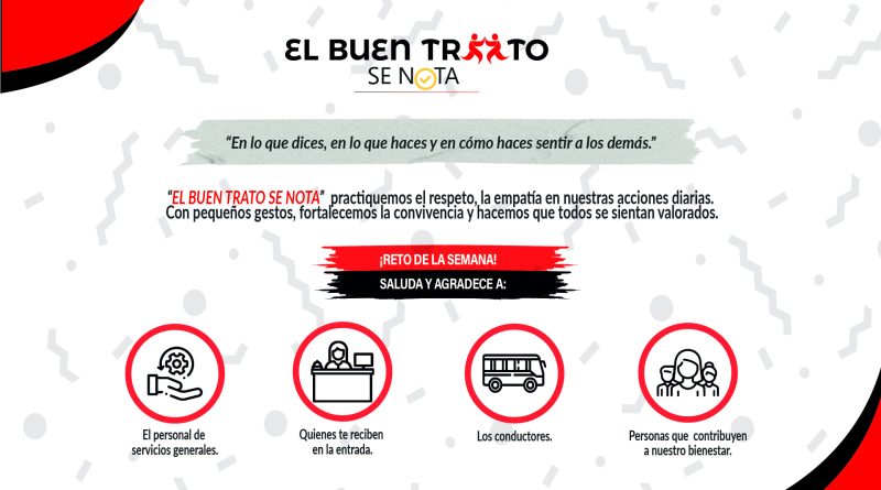 El buen trato se nota: pequeños gestos, grandes cambios El buen trato se nota: pequeños gestos, grandes cambios